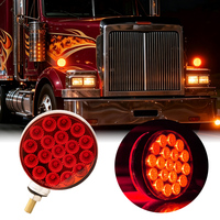 Nouvelle Feuille de signalisation de remplacement double face WTTG 4'' couleur personnalisée DC12V pour camion et remorque en PC étanche IP67
