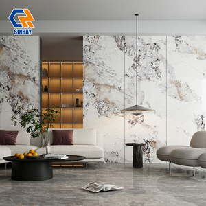 Dalles de sol et de mur en <span class=keywords><strong>pierre</strong></span> frittée grand format gris 800x2600mm, bordures, usage intérieur, antibactérien, antidérapant, salle de bain, poli - Product Image 5