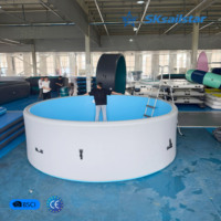 Tragbare, robuste Aufstellpools: Langlebiger Outdoor-Drop-Stitch-Aufblaspool für Kinder & Erwachsene zur Nutzung im Garten