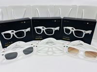 Lunettes Caméra IA S2 MAX 200W 1080P Anti-tremblement Appel Vidéo Traduction Reconnaissance IA UV400 Détection Tactile Intelligente 290mAh 3C