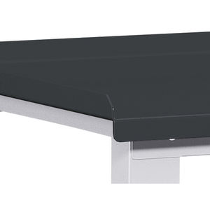 Établi réglable Fami WORK2014, plateau en acier de 200cm, avec armoire et tiroirs - Product Image 2