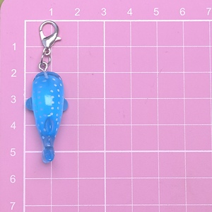 พวงกุญแจ3D ขนาดเล็กจี้รูป<span class=keywords><strong>ฉลาม</strong></span>วาฬสีน้ำเงินมหาสมุทรสัตว์ทะเลสำหรับทำเครื่องประดับ - Product Image 6