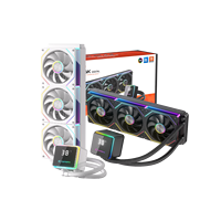 Gamer-X Vente en gros Nouveau design 240/360MM ARGB PWM Liquid AIO Cooler pour PC de jeu avec affichage TEMP pour boîtiers d'ordinateur