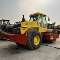 Compacteur à double tambour Dynapac Ca602 Ca6500d d'occasion avec moteur et pompe, puissance 150KW, à Shanghai