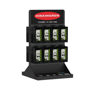 Tùy chỉnh cửa hàng bán lẻ kim loại móc Rack hiển thị hai bên truy cập hàng đầu kim loại <span class=keywords><strong>Pegboard</strong></span> hiển thị đứng hai mặt CD DVD Rack hiển thị - Product Image 5