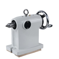 Contre-pointe manuelle robuste Tiger CNC pour table rotative 4ème axe, table d'indexage, haute rigidité, pour coupes lourdes