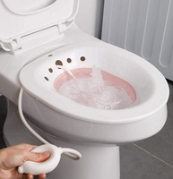 Siège de bain de siège pour soins féminins et bol de vapeur à herbes pour soins post-partum et trempage du périnée dans la salle de bain