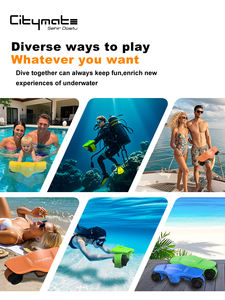 Scooter Submarino con MSDS UN38.3, Equipo de Buceo Recargable Portátil para Adultos y Niños, para Snorkel y Natación en Piscina/Lago/Océano - Product Image 5