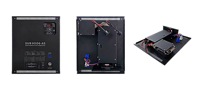 Subwoofer actif double de 18 pouces haute puissance 1600W SUB 9006-AS avec woofer en néodyme, impédance 4 ohms et amplificateur DSP