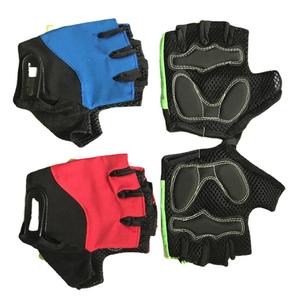 Cycling Gloves Half Finger Unisex Adult Bicycle Riding Gear Summer Mountain <b>Bike</b> Gloves <b>Red</b> Blue Green Colors Available - Product Image 4