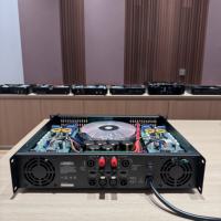 Amplificateur de puissance professionnel 1500W 2U pour montage en rack, 8 ohms, haute fidélité, pour concerts en direct, karaoké, fêtes, systèmes de sonorisation et événements DJ
