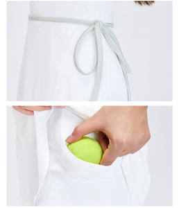 Robe de tennis pour femme avec coussinets de poitrine, respirante, pour yoga et tennis, ensemble deux pièces - Product Image 5
