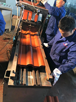 Machine de fabrication de tuiles sable ciment ciment machine de laminage de tuiles ciment machines de formage tuile de ciment faisant la machine Tuiles