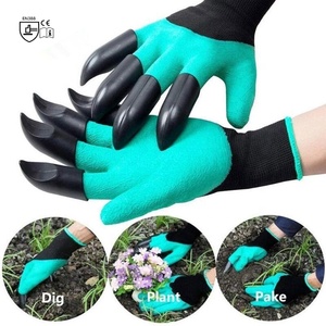 Guantes de Jardinería Antideslizantes e Impermeables, Guantes de Trabajo para Desherbar y Excavar, Guantes de Protección de Seguridad - Product Image 1
