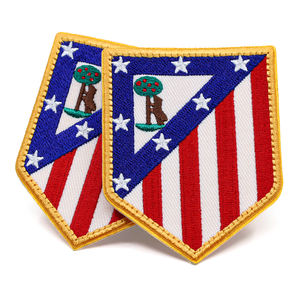 衣類用カスタム刺繍ワッペン 3Dエンボス加工パッチ ファブリックバッジ サプライヤーロゴ アイロン転写 DTFプリント 刺繍ラベル - Product Image 3