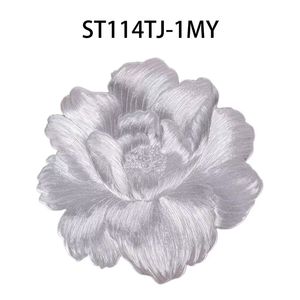 Manteles individuales acolchados metálicos de vinilo de PVC personalizados al por mayor, manteles de mesa de comedor decorativos, manteles individuales de lujo - Product Image 3