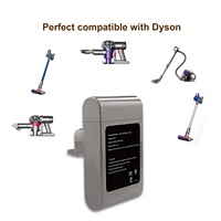 Batterie rechargeable Li-ion 22.2V 3000mAh pour aspirateur animal Dyson Type B DC34 DC35 DC44 DC45 DC46 DC55 DC56 DC57