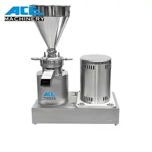 Portable Colloid Mill Colloid Mill For Production Of Modified Bitumen Peanut Soy Coconut Milk Spices Grinding Colloid Mill