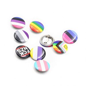 Botones Metálicos Circulares Personalizables con Base de Estaño y Pasadores de 5mm, Técnica de Fundición a Presión para Regalos con Logotipo - Product Image 5