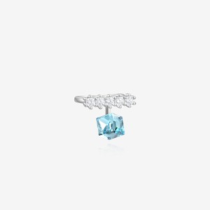 Clip-on <b>Earrings</b> Geometric Crystal Rhinestone Luxury Women's Everyday Wear 2025 - Product Image 2