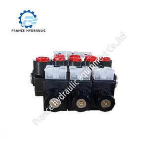 Одношпуля P40 P80 P120 гидравлический джойстик клапан с гидравлическим электрическим регулирующим клапаном, многонаправленный - Product Image 4