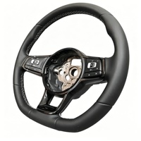 Volant personnalisé pour Volkswagen VW Golf MK6 MK7 MK7.5 Polo 6C Touareg Beetle Passat B7 GTI GTE