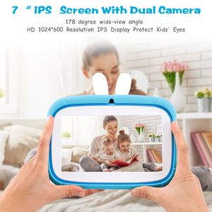 Miễn phí tải về trẻ em 7 inch <span class=keywords><strong>Android</strong></span> 10 Tablet PC với khe cắm thẻ Sim 2G RAM giáo dục được sản xuất bởi Allwinner - Product Image 3