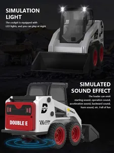 Double E E594 Camión y Excavadora RC Eléctrica de 4 Canales a Escala 1:14, Lista para Usar, Alcance de 30m, Cargador Incluido, para Niños - Product Image 2
