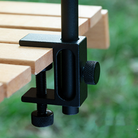 Support de lampe pliable pour camping en plein air, ultra-léger, portable, support de lampe de bureau, support de lampe suspendue