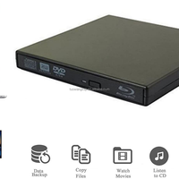 Sortie d'usine USB externe Blu Ray Drive Ultra-Slim BD/CD/DVD-ROM CD/DVD-RW Blu Ray Burner Player Rewriter ODD