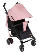 Poussette bébé pliable 3 en 1 avec cadre en fer et système de sécurité à 3 points