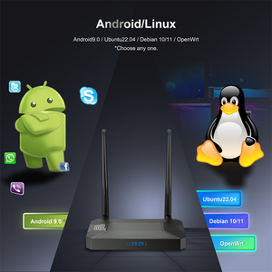 Ubuntu 22.04 Debian TV Box 8K giải mã Amlogic s905x3 4GB 32GB Android Linux tv box với 4 gam khe cắm thẻ <span class=keywords><strong>Sim</strong></span> - Product Image 3
