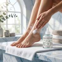 Sérum pour les pieds probiotique fermenté, mousse rafraîchissante et hydratante, soin hydratant avec châtaigne et panthénol 30ml