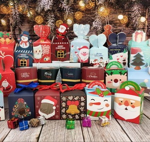 Bolsa <span class=keywords><strong>de</strong></span> Regalo Navideña en Forma <span class=keywords><strong>de</strong></span> Corazón, Caja <span class=keywords><strong>de</strong></span> Dulces Fácil <span class=keywords><strong>de</strong></span> Montar, Ideal para Aperitivos, Galletas y Empaque <span class=keywords><strong>de</strong></span> Manzanas - Product Image 5