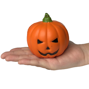 Jouet sensoriel anti-stress en forme de citrouille d'Halloween, à remontée lente, en PU, pour décoration de fête et cadeau - Product Image 6