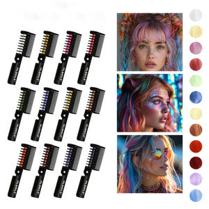 Tinte Temporal para el Cabello en Barra, Tiza para el Cabello para Niñas, Coloración Capilar DIY Lavable - Product Image 1