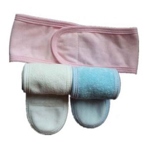 Bandeau de maquillage et de soin du visage en tissu éponge avec logo personnalisé, idéal pour le SPA – Vente chaude - Product Image 6