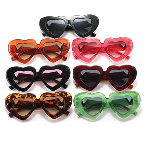 แว่นตา Superhot รุ่น 16535 แฟชั่น 2022 แว่นกันแดดผู้หญิงรูปหัวใจน่ารัก - Product Image 5