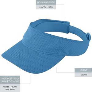Trous respirants pour le <span class=keywords><strong>soleil</strong></span> de sport pour les chapeaux de drainage de la sueur Casquette pliante en maille de tennis de golf réglable pour visière de sport unisexe - Product Image 2