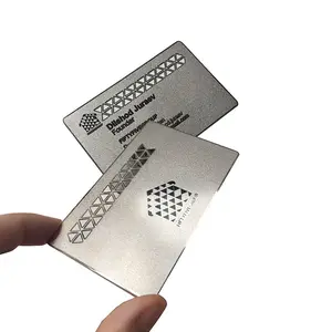 Manufacturers Processing Custom Stainless Steel Business Cards/personalized Exclusive Metal Business Cards