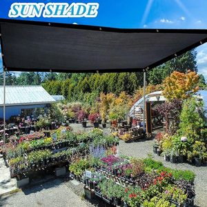 40%-50% Kem chống nắng UV bảo vệ tùy chỉnh kích thước Sun Shade <span class=keywords><strong>Net</strong></span> cho Vườn Cây che, hoa và nhà kính, đen - Product Image 5