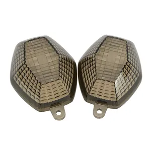 2 pièces, nouveau couvercle de lentille de clignotant LED avant, remplacement pour <span class=keywords><strong>SUZUKI</strong></span> DL1000 V-Strom DL650 DRZ400 <span class=keywords><strong>S</strong></span>/SM SFV <span class=keywords><strong>650</strong></span> <span class=keywords><strong>SV</strong></span> - Product Image 3