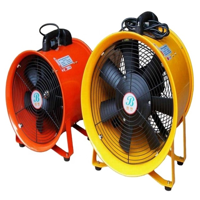 200mm to 600mm Electric Tube Axial Fan for Air Ventilation Low Noise Aluminum Blade 50Hz Frequency OEM Customizable