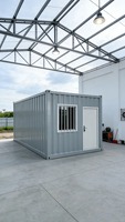 Maison préfabriquée en conteneur, maison modulaire portable préfabriquée, structure en acier, bâtiment personnalisé, hébergement pour travailleurs, bureau