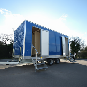 Remolque <span class=keywords><strong>de</strong></span> Baños Móviles para Grandes Multitudes en Conciertos, Eventos Deportivos y Festivales, Múltiples Cabinas - Product Image 1