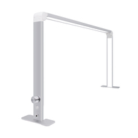 BIN nouveauté Salon de beauté 48W pliable carré bureau lampe de Table demi-lune ongles LED UV Led réglable lampe à ongles
