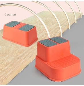 Del bambino Poggiapiedi Piccolo Banco di Plastica Portatile Sedia di Alimentazione Del Bambino 2 Passi Sgabello Per Vasino Bambini Poggiapiedi - Product Image 4