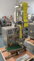 Machine d'emballage automatique de sachets de sauce tomate 10g, machines d'emballage de confiture de chocolat 20g, machines d'emballage de bâtonnets de miel Shanghai