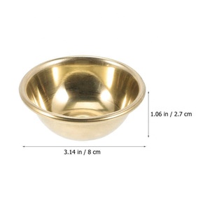 Juego de 7 Cuencos Rojos para Ofrendas de Agua, Accesorios Sagrados Tibetanos, Vasos para Beber, Meditación - Product Image 1