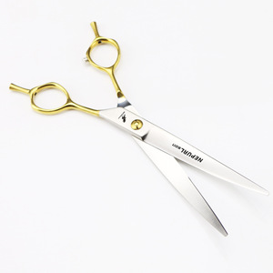 Một Nửa Vàng Tốt Đề Nghị 7.0 7.5 Inch Thiết Kế Thời Trang Mới Làm Đẹp Kéo Cắt Tóc Pet Grooming Kéo - Product Image 5